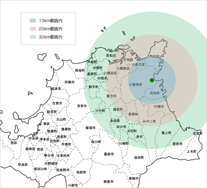 配達可能エリア